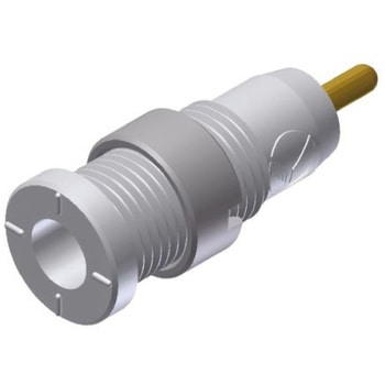 Hirschmann Test & Measurement バナナプラグ 真鍮 28mm 白 Hirschmann Test & Measurement