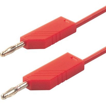 Hirschmann Test & Measurement テストリード線 30 V ac， 60 V dc， 赤， 25cm Hirschmann Test & Measurement