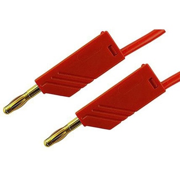Hirschmann Test & Measurement テストリード線 30 V ac， 60 V dc， 赤， 25cm Hirschmann Test & Measurement