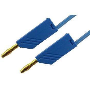 Hirschmann Test & Measurement テストリード線 30 V ac， 60 V dc， 青， 50cm Hirschmann Test & Measurement