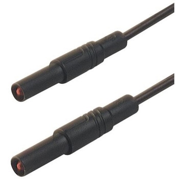 Hirschmann Test & Measurement テストリード線 1000V ac/dc， 黒， 2m(934076100) Hirschmann Test & Measurement