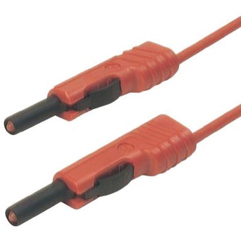 Hirschmann Test & Measurement テストリード線 30 V ac， 60 V dc， 赤， 25cm(973644101) Hirschmann Test & Measurement