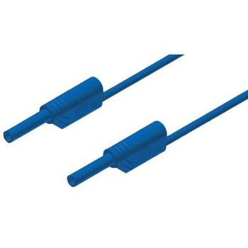 Hirschmann Test & Measurement テストリード線， 青， 25cm Hirschmann Test & Measurement