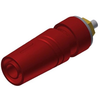 Hirschmann Test & Measurement バナナプラグ 真鍮 赤(972358701) Hirschmann Test & Measurement