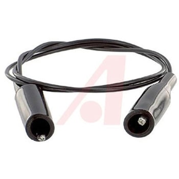 Mueller BU-3030-A-24-0 テストリード線， 黒， 0.6m MUELLER ELECTRIC