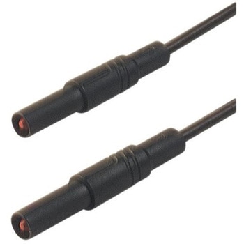 Hirschmann Test & Measurement テストリード線 1000V ac/dc， 黒， 50cm(934172100) Hirschmann Test & Measurement