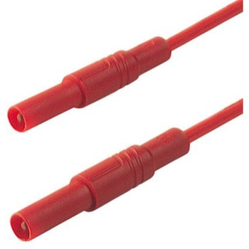 Hirschmann Test & Measurement テストリード線 1000V ac/dc， 赤， 50cm(934172101) Hirschmann Test & Measurement