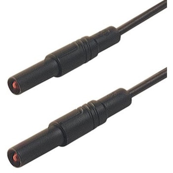 Hirschmann Test & Measurement テストリード線 1000V ac/dc， 黒， 1m(934174100) - Hirschmann Test & Measurement