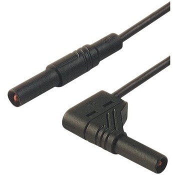 Hirschmann Test & Measurement テストリード線 1000V ac/dc， 黒， 50cm(934180100) Hirschmann Test & Measurement