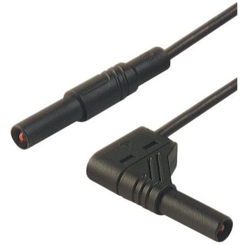 Hirschmann Test & Measurement テストリード線 1000V ac/dc， 黒， 1m(934182100) Hirschmann Test & Measurement