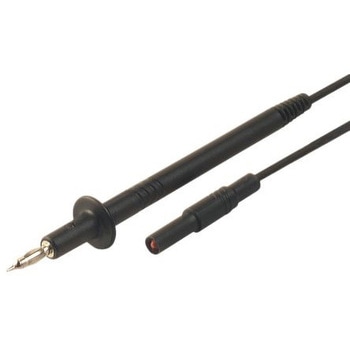 テストリード線 Hirschmann， 1000V ac/dc， 16A， 黒， オス リード長1m Hirschmann Test & Measurement