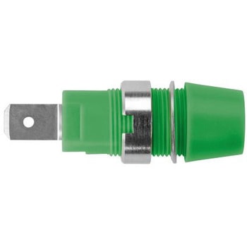 Schutzinger バナナプラグ 41mm 緑 Schutzinger