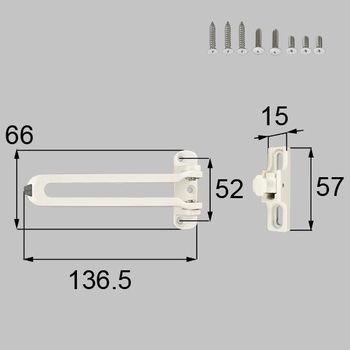 DKZW1071 �h�A�K�[�h�Z�b�g TOSTEM(LIXIL) 54630574