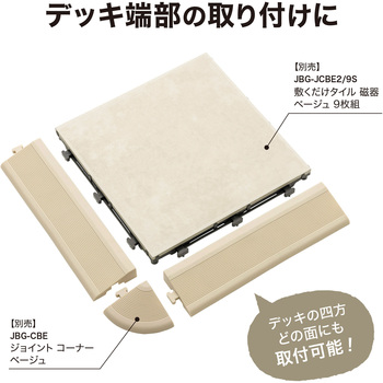 敷くだけデッキ スロープエッジ タカショー