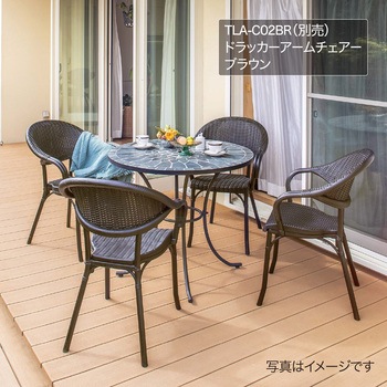 タンジール モザイクテーブル タカショー