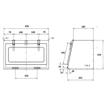 ボンデ工具箱 430 信和自動車工業