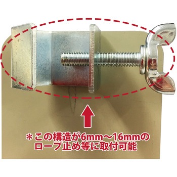 ロープ止め用看板 ダイドーハント(旧:大同製鋲所)