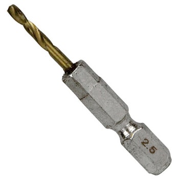 六角軸TiN鉄ドリル 極短 SK-11