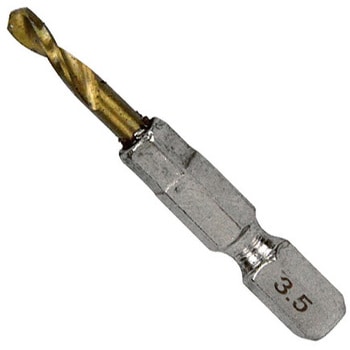 六角軸TiN鉄ドリル 極短 SK-11