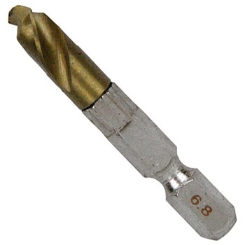 六角軸TiN鉄ドリル 極短 SK-11