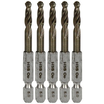 六角軸Coステンドリル 微短 5本セット SK11