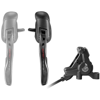 353600001 SUPER RECORD エルゴレバー 12s DB 左のみ リア+キャリパー