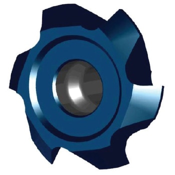 CMT バーチカルミルスレッドチップ スパイラル刃 面取り、溝入れ、ボーリング用 カーメックス