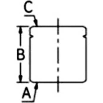 642-811-20 ネジ変換アダプターC 1個 カクダイ 【通販サイトMonotaRO】