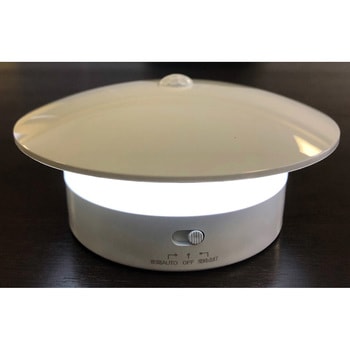 センサーライト  やさしく光る丸型 リーベックス