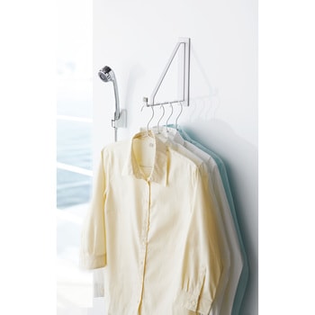 マグネットバスルーム物干しハンガー ミスト 山崎実業