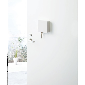 マグネットキーフック2段 タワー 山崎実業