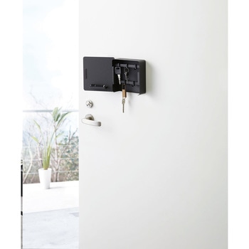 マグネットキーフック2段 タワー 山崎実業