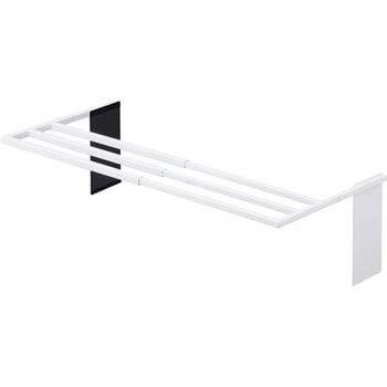 マグネット伸縮洗濯機バスタオルハンガー タワー 山崎実業