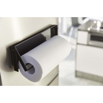 片手でカットマグネットキッチンペーパーホルダー タワー 山崎実業