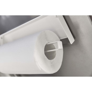 片手でカットマグネットキッチンペーパーホルダー プレート 山崎実業