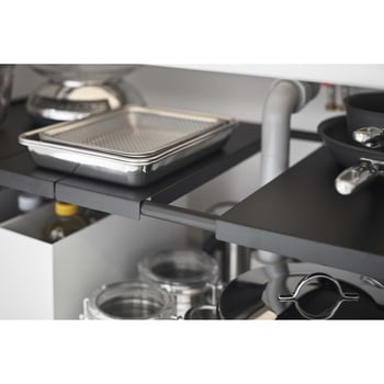 伸縮シンク下ラック 2段 タワー D40 山崎実業