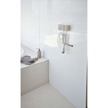 マグネットバスルームクリーニングツールホルダー タワー - 山崎実業