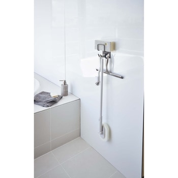 マグネットバスルームクリーニングツールホルダー タワー - 山崎実業