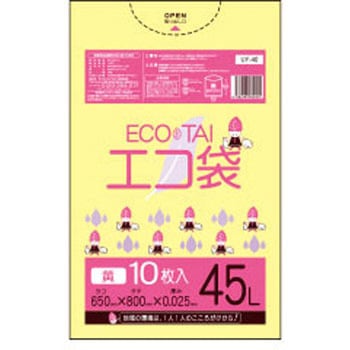 ゴミ袋45L LLDPE サンキョウプラテック