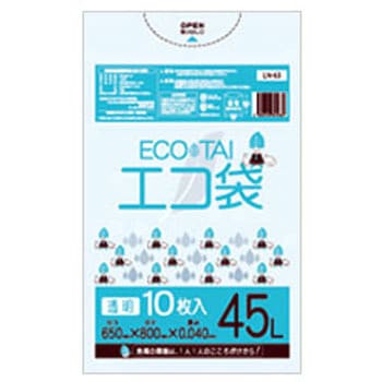 ゴミ袋45L LLDPE サンキョウプラテック