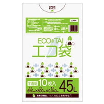 ゴミ袋45L LLDPE サンキョウプラテック