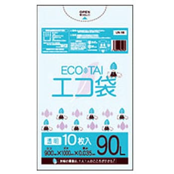ゴミ袋90L LLDPE サンキョウプラテック