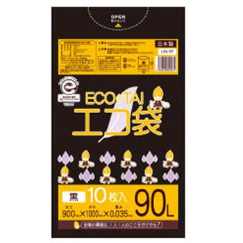 ゴミ袋90L LLDPE サンキョウプラテック