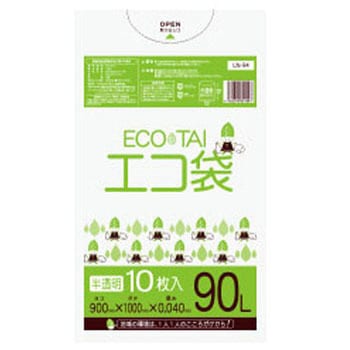 ゴミ袋90L LLDPE サンキョウプラテック