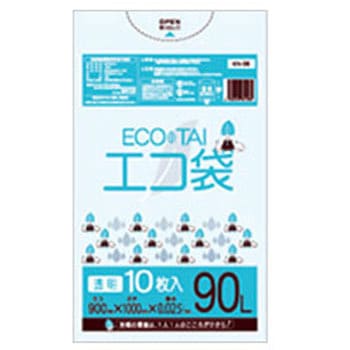 ゴミ袋90L HDPE サンキョウプラテック