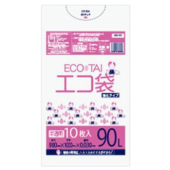 ゴミ袋90L HDPE サンキョウプラテック