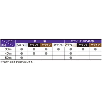 9672 板金雨どいビス プラケース入 ステンレスブラウン ウイング 頭径