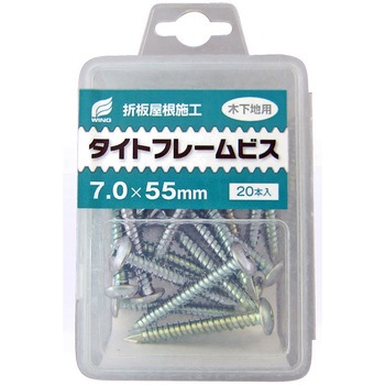タイトフレームビス プラケース入 ウイング