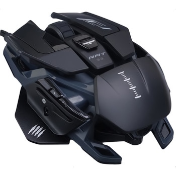 MR03DCINBL000-0J R.A.T. PRO S3 有線ゲーミングマウス MadcatZ(マッドキャッツ) センサーPixArt  PWM3330 8ボタン 接続方式USB 2.0 - 【通販モノタロウ】