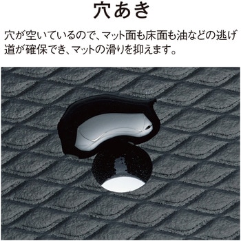 耐油クッションマットFW(穴あきタイプ) テラモト